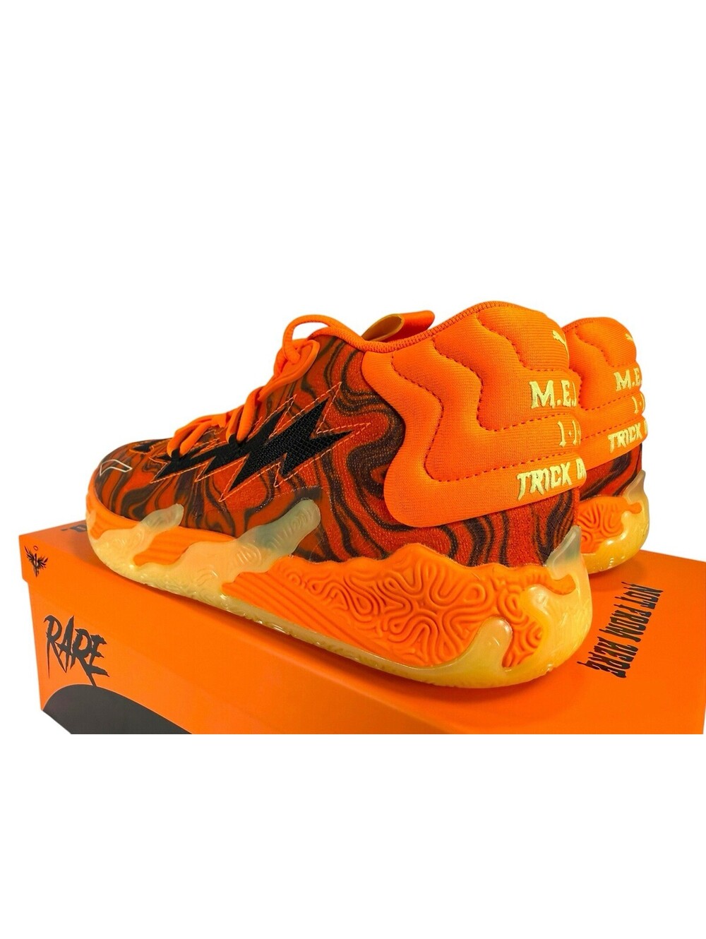 PUMA LaMelo Ball MB.03 HALLOWEEN Glow in the Dark Basketball Shoes Men's 13 - Picture 8 of 9